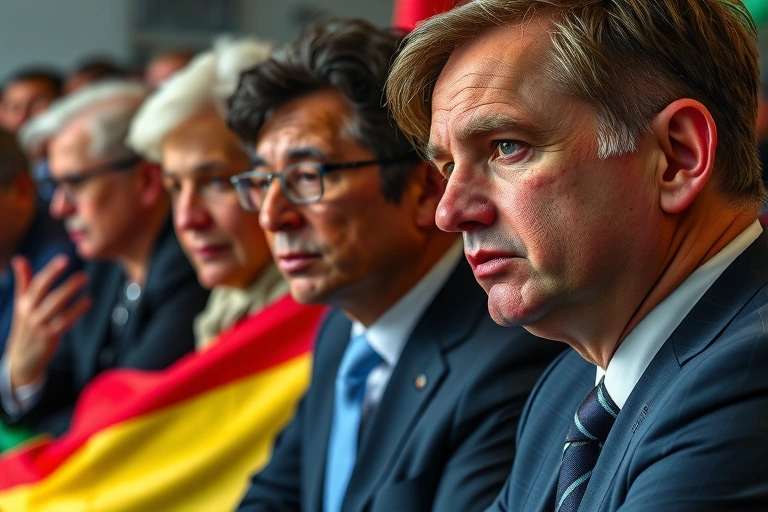 Detalle de personajes políticos y contexto relacionado con: Imagina el pulso acelerado de precandidatos que, con estrategias meticulosas, han superado barreras logísticas para amasar rúbricas de respaldo ciudadano.. Estilo foto editorial política.