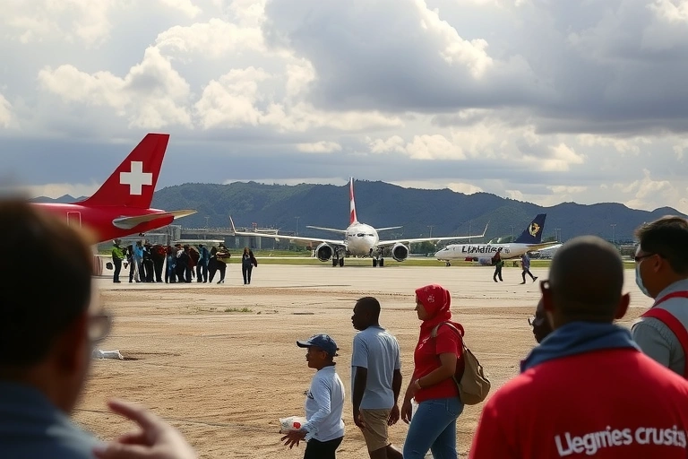 Detalle de eventos internacionales y contexto relacionado con: Esta es la dura crisis cruz roja que azota al Comité Internacional de la Cruz Roja (CICR), un pilar de la ayuda humanitaria global.. Estilo foto editorial internacional.