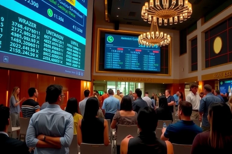 Ambiente económico y contexto financiero vinculado a: Este movimiento no es solo un trámite; representa la preparación meticulosa para convertirse en un nuevo emisor en la Bolsa de Valores de Colombia (BVC), atrayendo la atención de inversores atentos a las dinámicas del sector financiero.. Iluminación cinematográfica, ambiente serio y profesional.