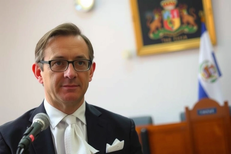 Detalle de procesos judiciales y contexto relacionado con: Este jueves, el magistrado Francisco Ternera, proveniente de la Sala Civil, fue elegido como el nuevo presidente, asumiendo las riendas tras la salida abrupta de Octavio Tejeiro.. Estilo foto editorial judicial.