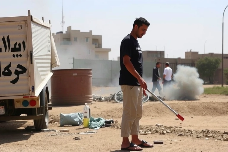 Detalle de eventos internacionales y contexto relacionado con: Gaza: nuevos bombardeos israelíes han sacudido la región este jueves, dejando un saldo de cinco vidas segadas en un instante, según las autoridades locales de salud.. Estilo foto editorial internacional.