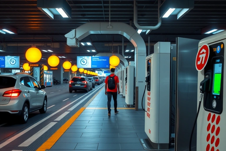 Ambiente económico y contexto financiero vinculado a: Con 67.700 unidades nuevas colocadas este año, un incremento del 177% respecto a 2023 y 78% frente a 2024, según datos de BBVA a octubre, la fragmentación en conectores y plataformas ya no es sostenible para operadores ni usuarios empresariales.Esta norma pivotal establece interoperabilidad obligatoria en estaciones de carga pública, alineando con estándares internacionales para enchufes, protocolos y datos en tiempo real.. Iluminación cinematográfica, ambiente serio y profesional.