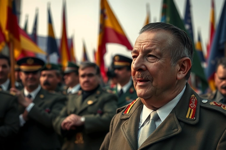 Detalle de eventos internacionales y contexto relacionado con: En España, el aniversario de la muerte de Francisco Franco reaviva no solo recuerdos de represión, sino una herida abierta: la tragedia de los bebés robados durante el franquismo.. Estilo foto editorial internacional.