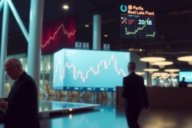 Ambiente económico y contexto financiero vinculado a: En el mundo de las finanzas, donde cada decisión puede multiplicar fortunas o evaporarlas, surge una pregunta clave: ¿qué psicología financiera realmente dicta el ritmo de los mercados?. Iluminación cinematográfica, ambiente serio y profesional.